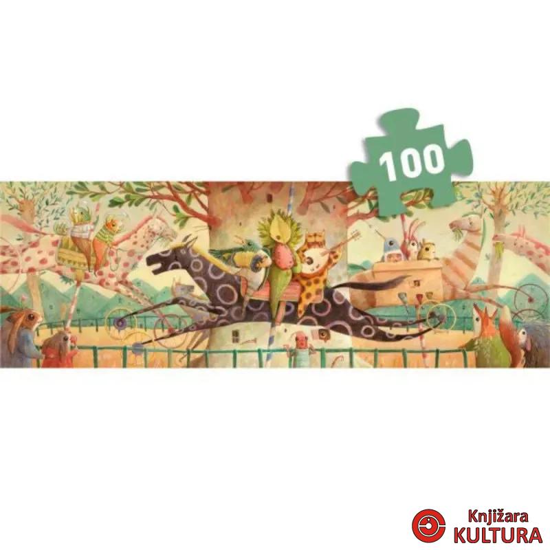 PUZZLE 100- 97X33cm Wonderful Ride DJ07681 