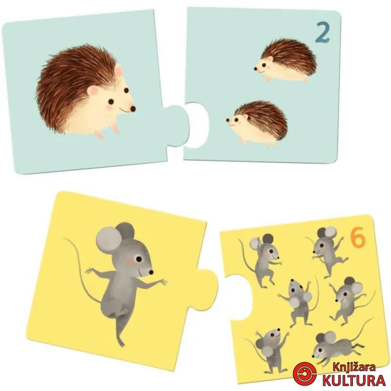 PUZZLE DUO BABY ANIMALS DJ08197 
