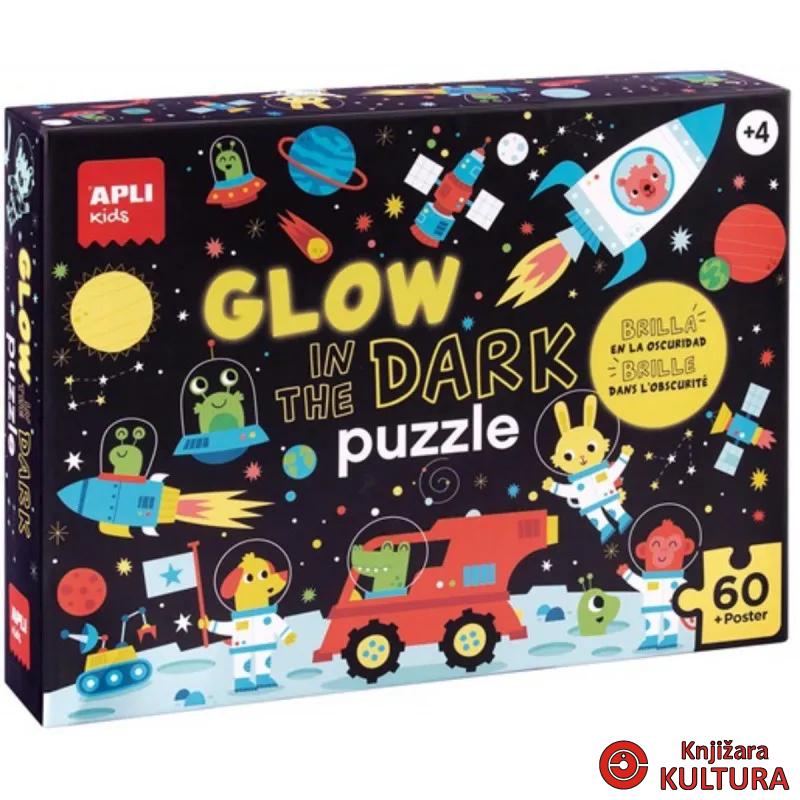 PUZZLE GLOW IN THE DARK SPACE 60U 18813AP 