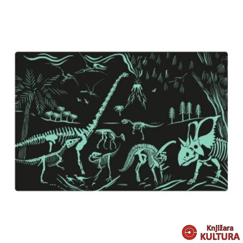 PUZZLE GLOW IN THE DARK DINOSAURS 60U 19435AP 