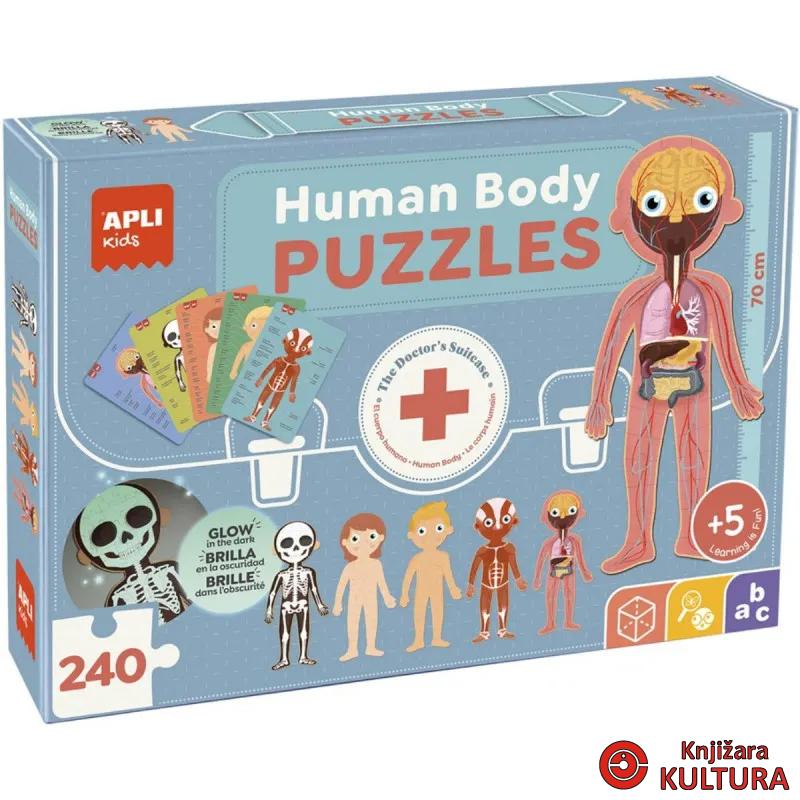 B.HUMAN BODY PUZZLE 240U 19438AP 