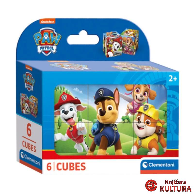 SLAGALICE 6 KOCKI PAW PATROL 40658 