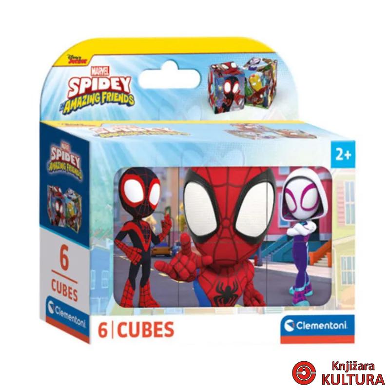 SLAGALICE 6 KOCKI SPIDEY 40661 