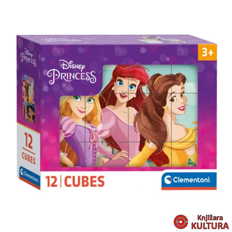 SLAGALICE 12 KOCKI DISNEY PRINCESS 41197 