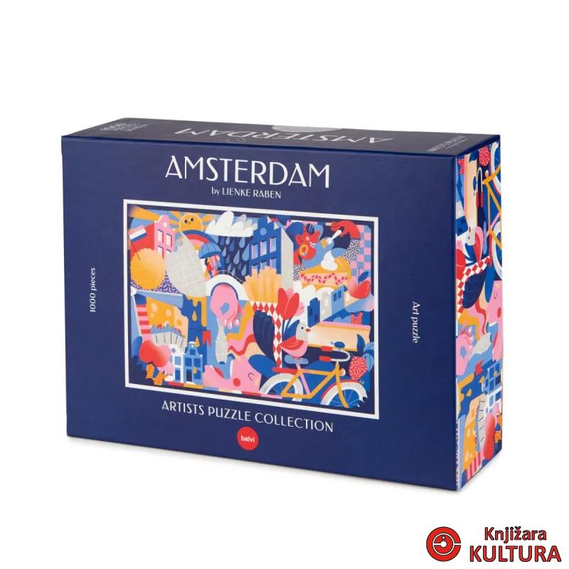 Puzzle,Amsterdam,1000 pcs,chipboard 