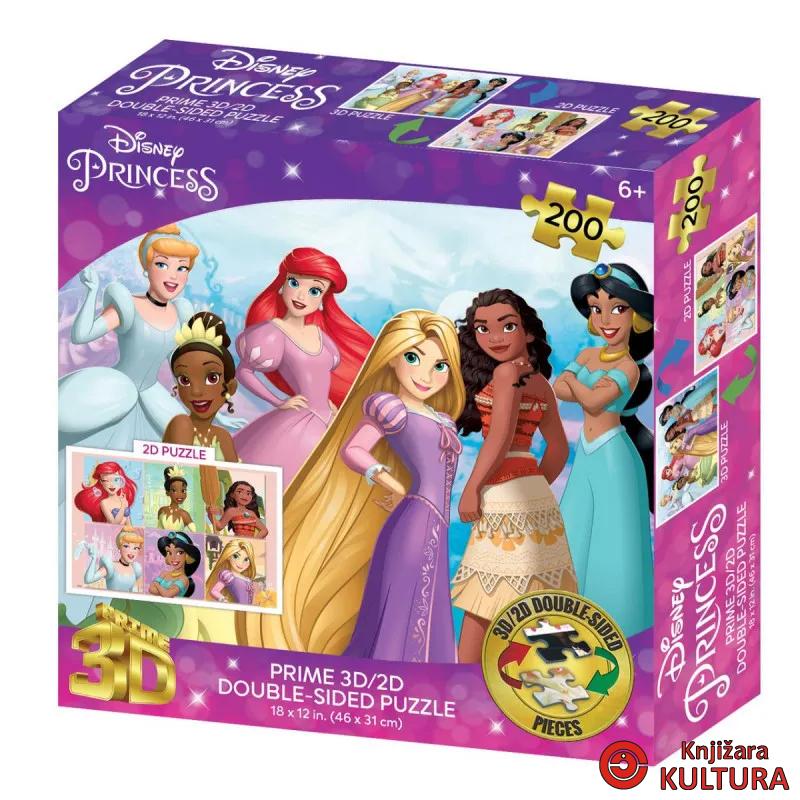 PUZZLE 3D 200PCS DIESNEY PRINCESS 31*46 