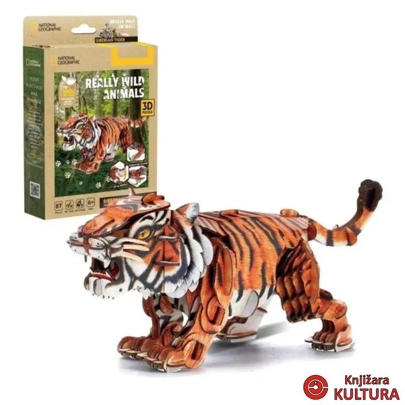 PUZZLE CUBIC FUN SIBERIAN TIGER