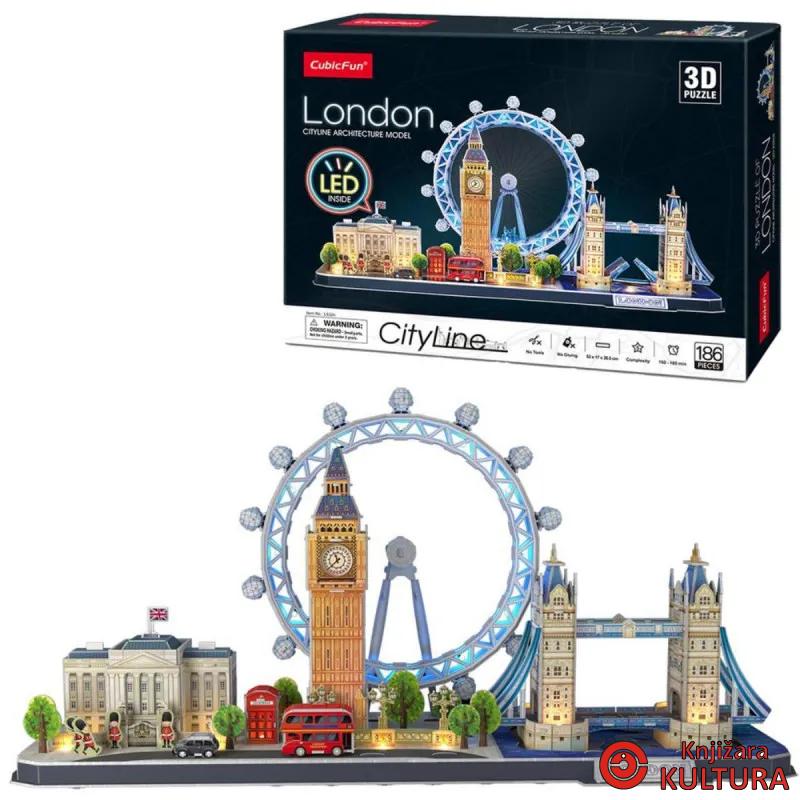 PUZZLE CUBIC FUN LED LONDON CITYLINE