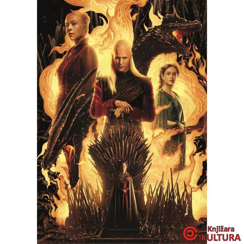 PUZZLE 500 HOUSE OF DRAGON COMPACT 