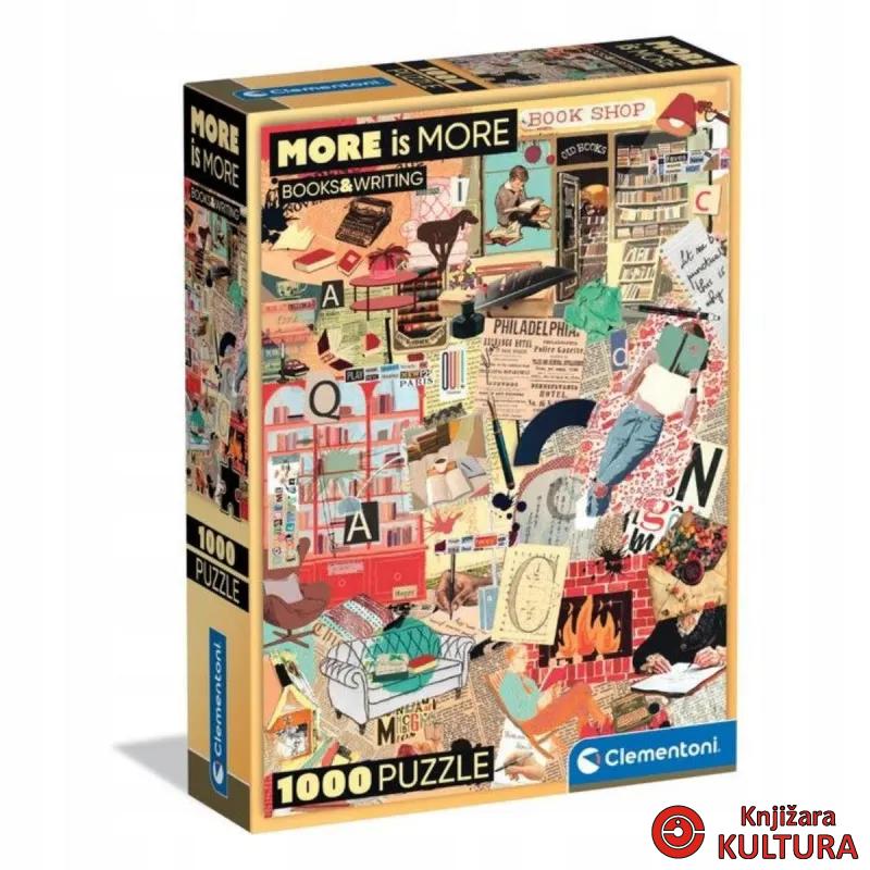 PUZZLE 1000 MORE IS MORE BOOKS 