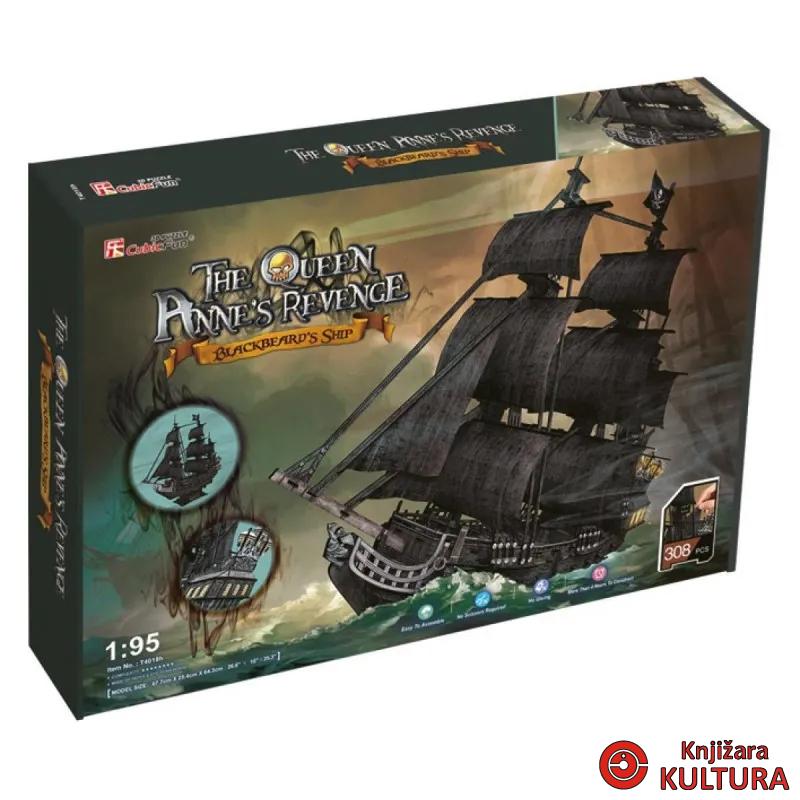 PUZZLE CUBIC FAN QUEEN ANNES REVENGE T4018 