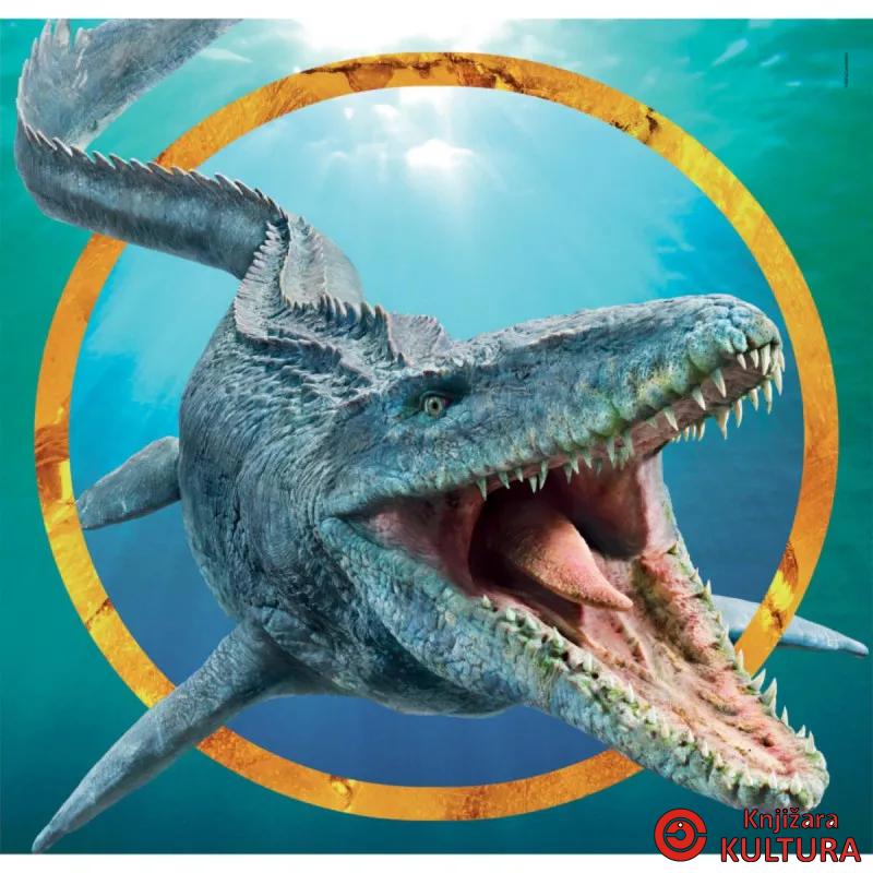 PUZZLE 3X48 SQUARE JURASSIC WORLD 