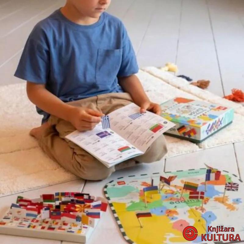 PUZZLE APLI ZASTAVE EVROPE 