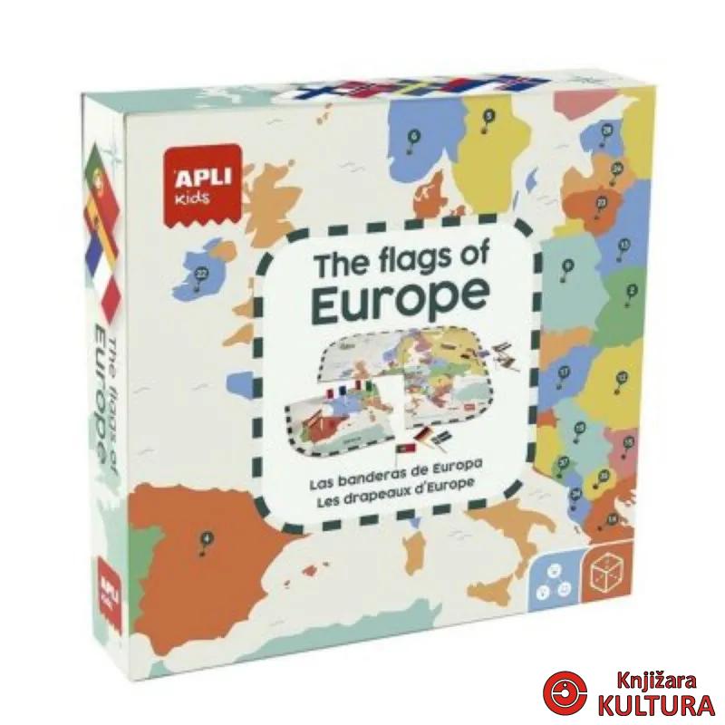 PUZZLE APLI ZASTAVE EVROPE 