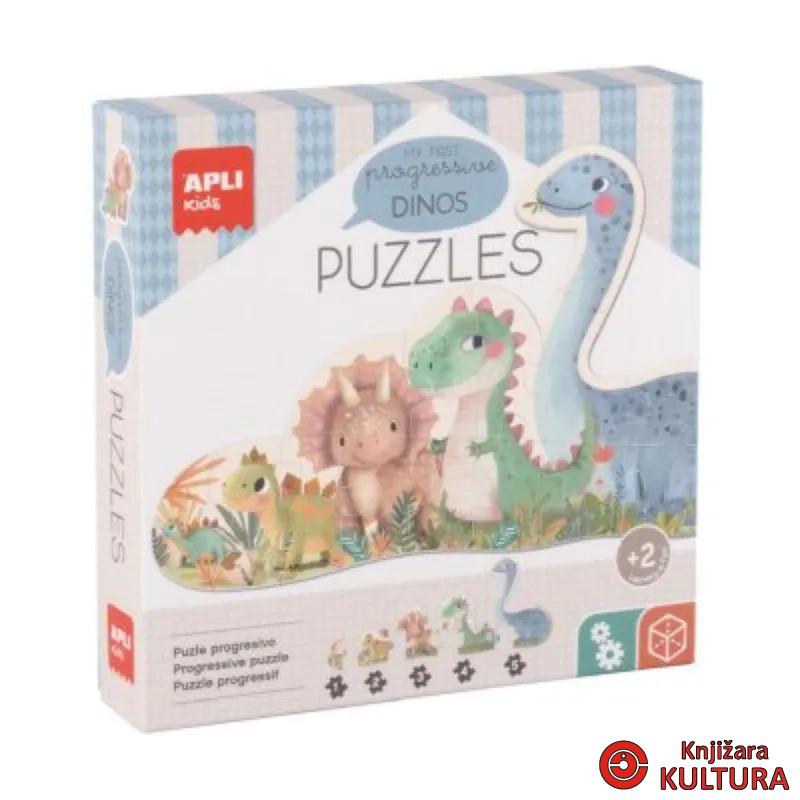 PUZZLE APLI MY FIRST PUZZLE DINOSAURS 