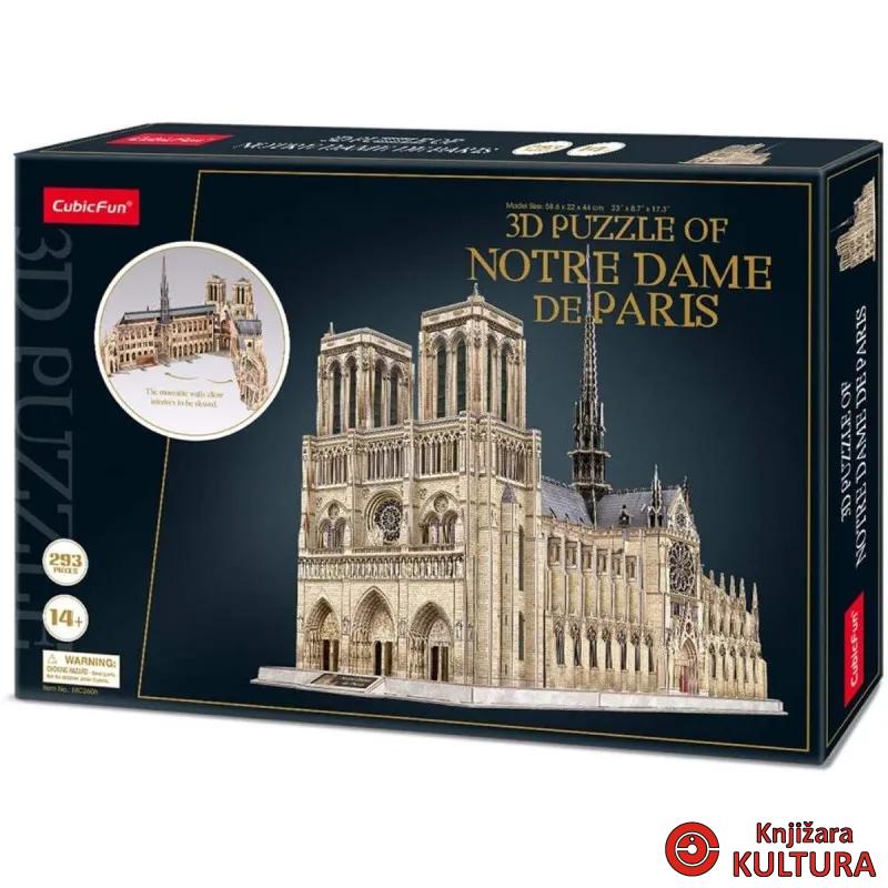 CUBIC FUN PUZZLE NOTRE DAM DE PARIS 