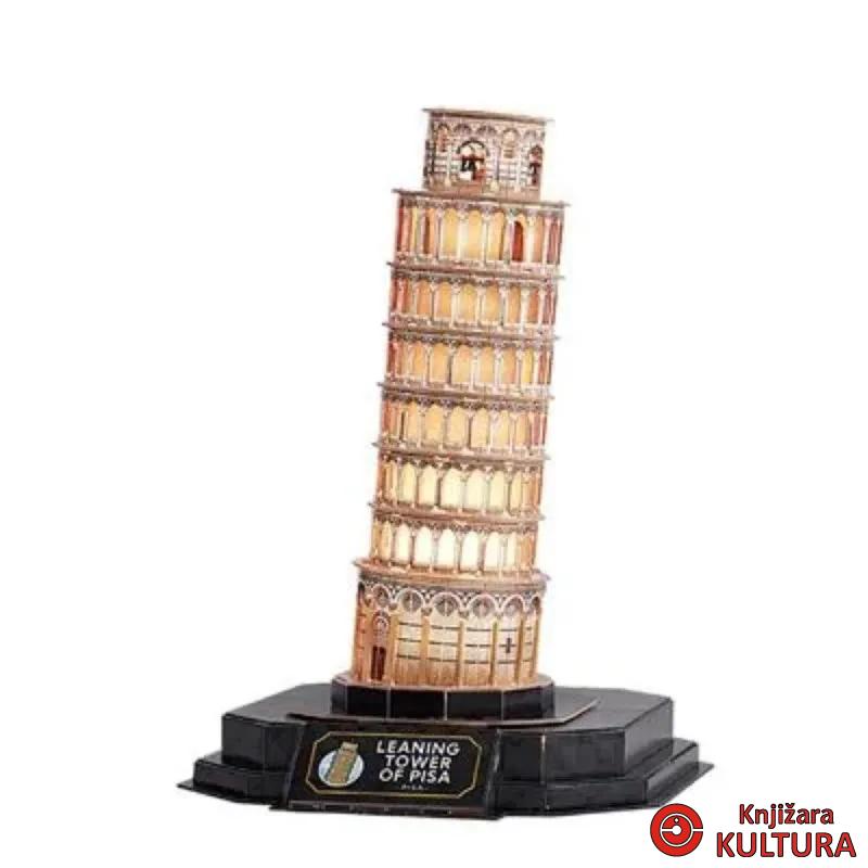 CUBIC FUN PUZZLE LEANING TOWER OF PISA NIGHT 