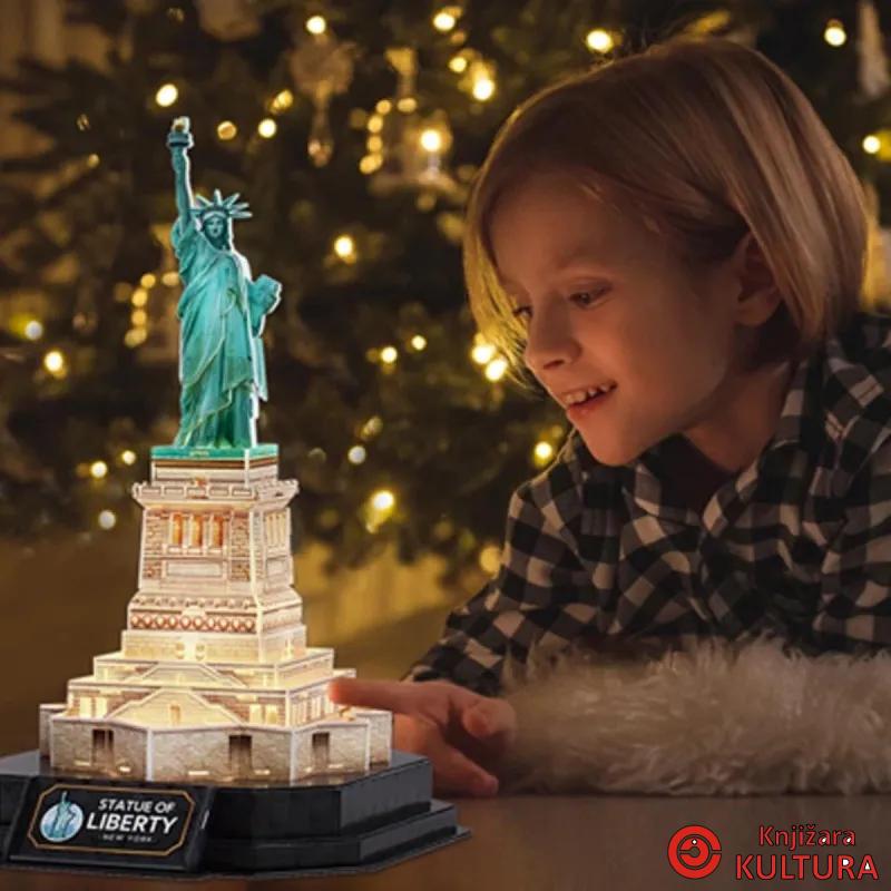 CUBIC FUN PUZZLE STATUE OF LIBERTY NIGHT ED 