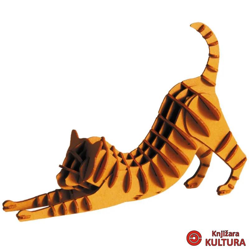 3D šarena mačka 