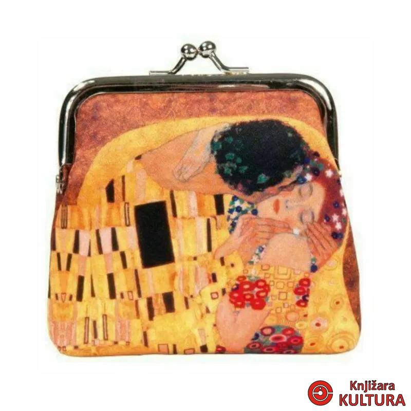 Novčanik za kovanice Klimt Kiss 