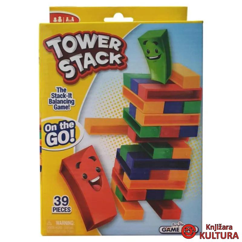 DRUŠTVENA IGRA TOWER STACK-ON THE GO 
