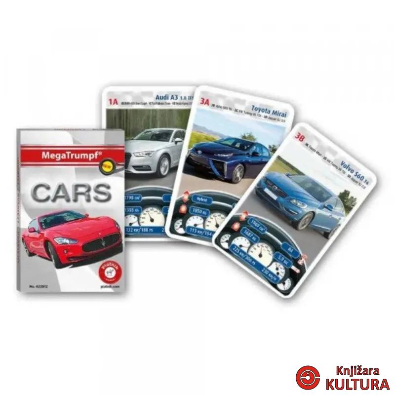 KARTE ŠPIL CARS PIATNIK 