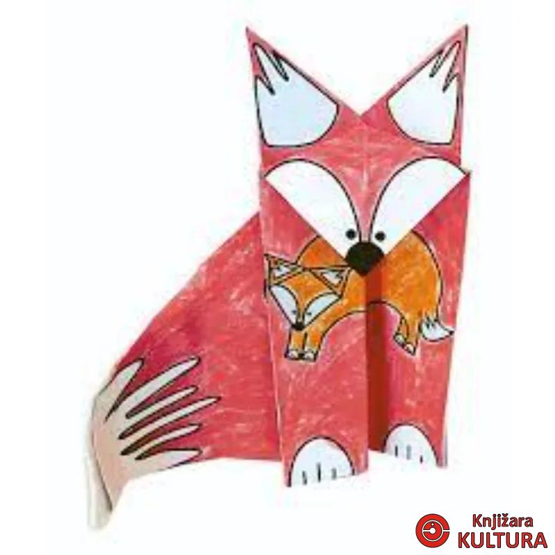 Coloring-Origami, motif Foxes, 20 she 11382 