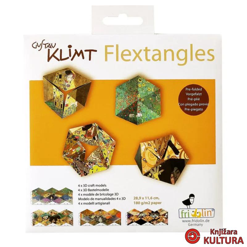 Art flextangles, Klimt, 4 folding she 11442 