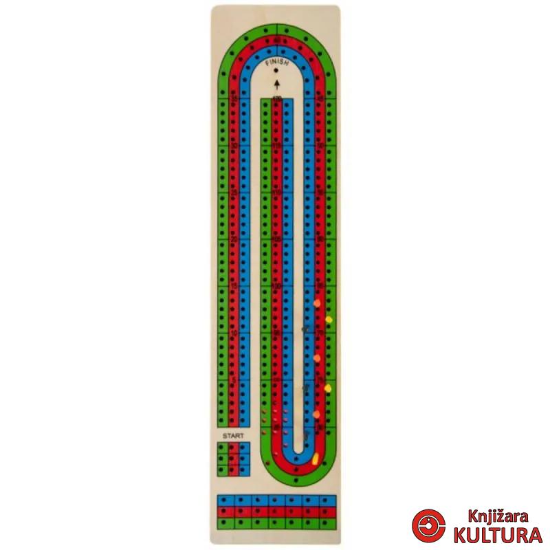 DRUŠTVENA IGRA RETRO CRIBBAGE SET LP62049 