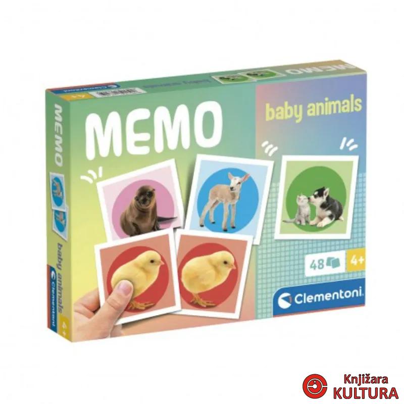 MEMO KARTE NOLI BABY ANIMALS 2024 