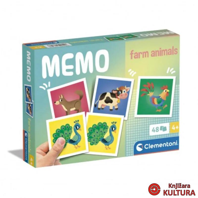 MEMO KARTE NOLI FARM ANIMALS 2024 