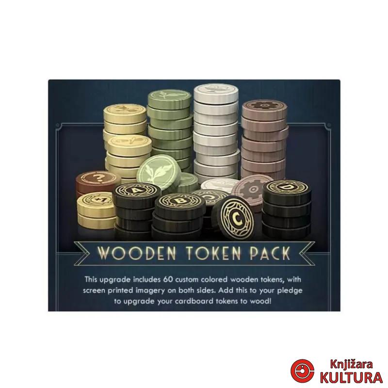 Društvena igra - Neboderi (drveni tokeni) 