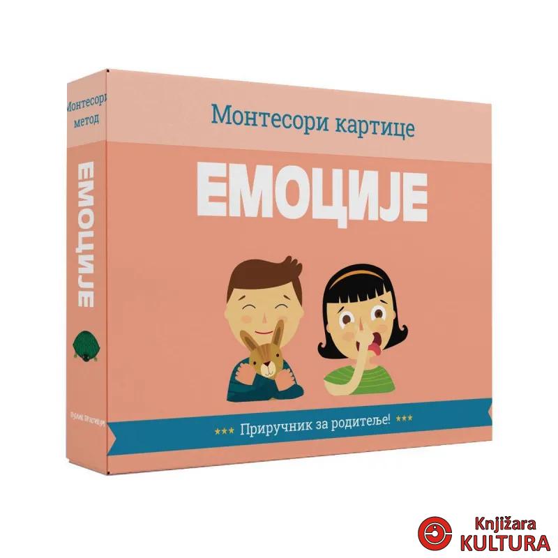 Montesori kartice - EMOCIJE 
