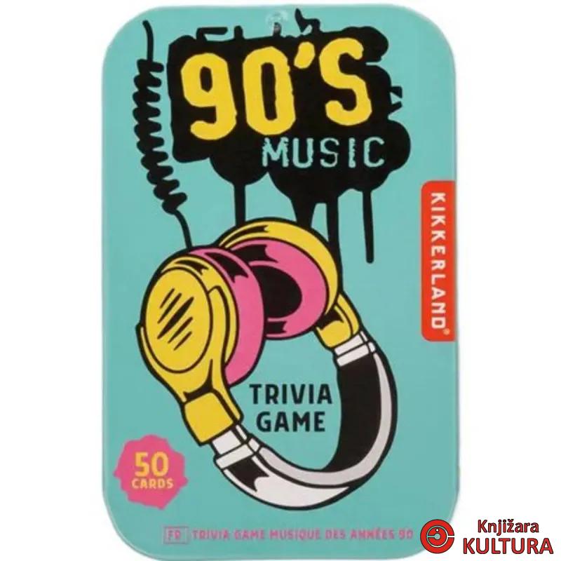 IGRA 90s MUSIC TRIVIA GG265 