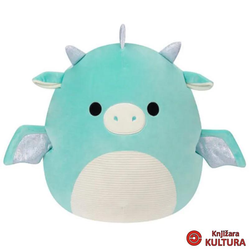 SQUISHMALLOWS 40cm-PLAVO ZELENI ZMAJ MILES 