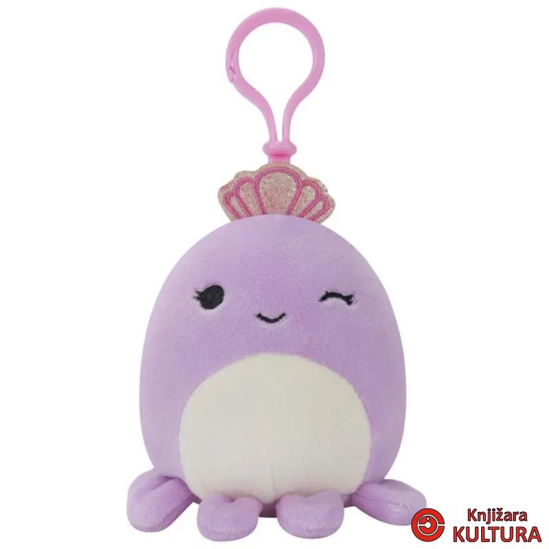 SQUISHMALLOWS 9CM-HOBOTNICA SA KRUNOM VIOLET 