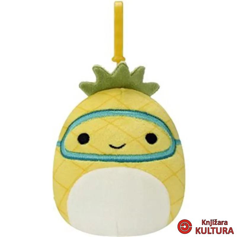 SQUISHMALLOWS 9CM-ANANAS SA RONILAČKOM MASKOM 
