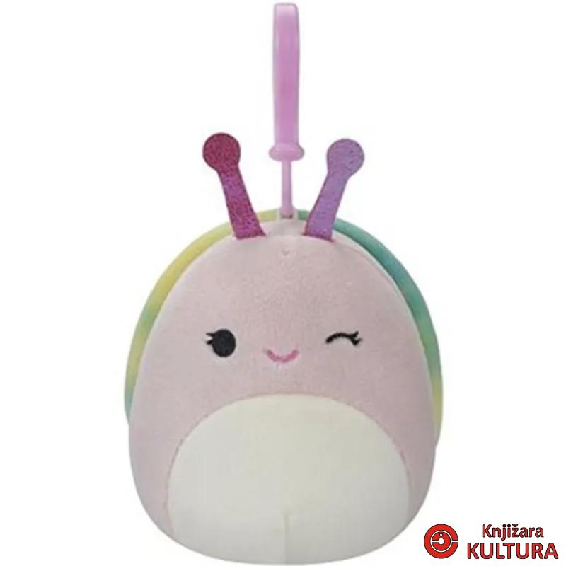 SQUISHMALLOWS 9CM-NAMIGUJUĆI PUŽ SILVINA 