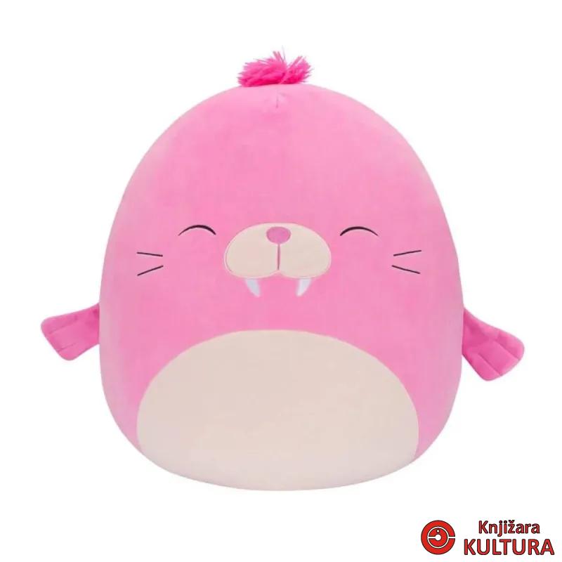 SQUISHMALLOWS 40cm PEPPER ROZA MORŽ 