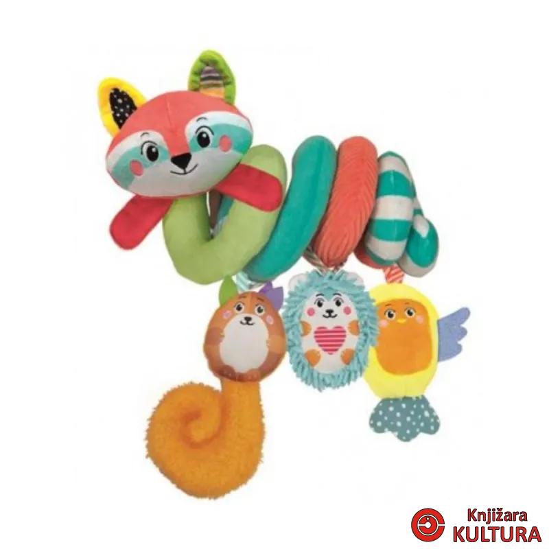 CLEMENTONI BABY PLIŠ SOFT SPIRAL 