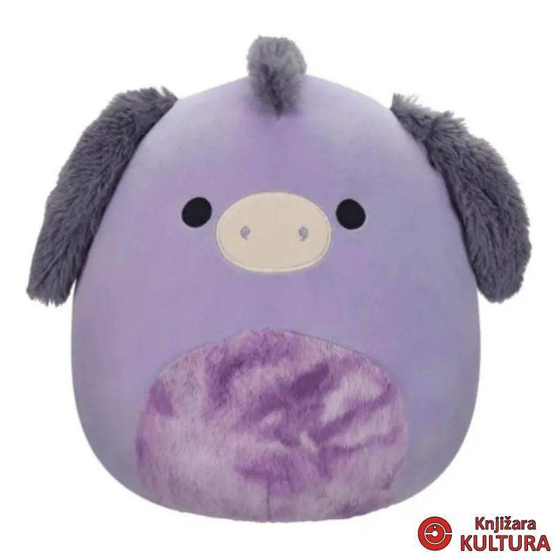 SQUISHMALLOWS 30 CM LJUBIČASTI MAGARAC 