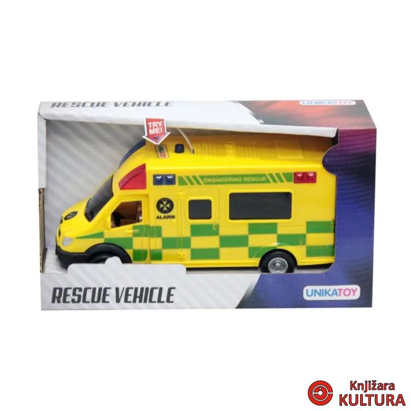VOZILO INTERVENCIJA ZVUK 18cm 