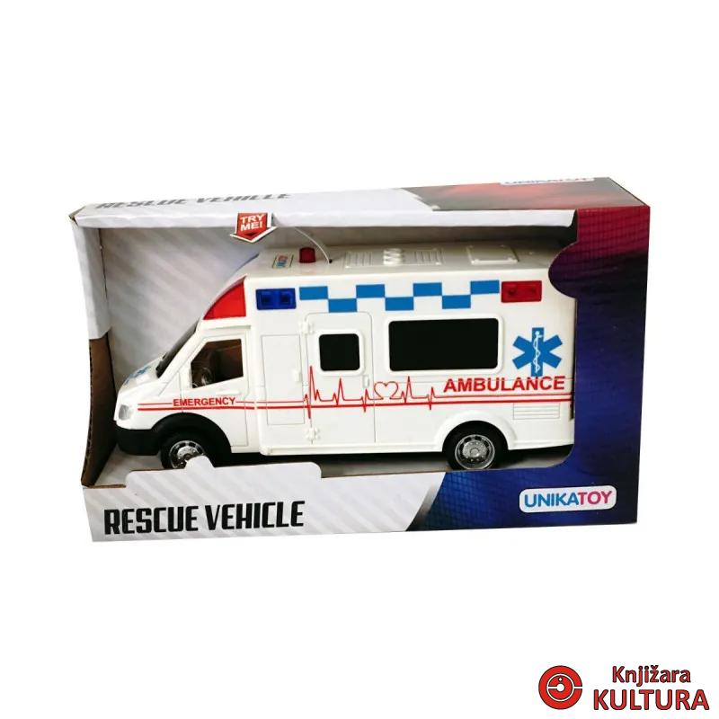 VOZILO INTERVENCIJA ZVUK 18cm 