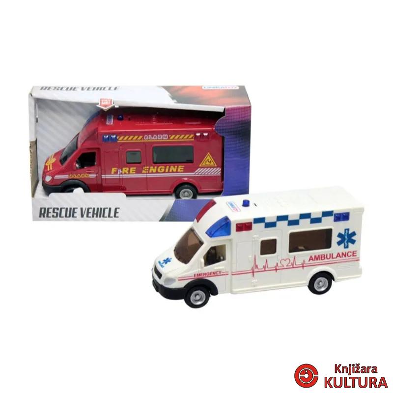 VOZILO INTERVENCIJA ZVUK 18cm 