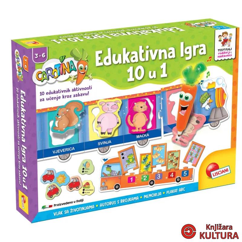 CAROTINA EDUKATIVNA IGRA 10U1 