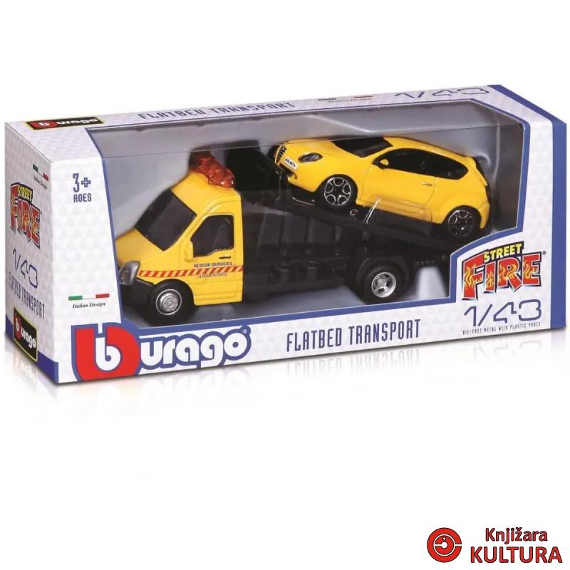 BURAGO STREET FIRE FLATBED TRANSPORT 