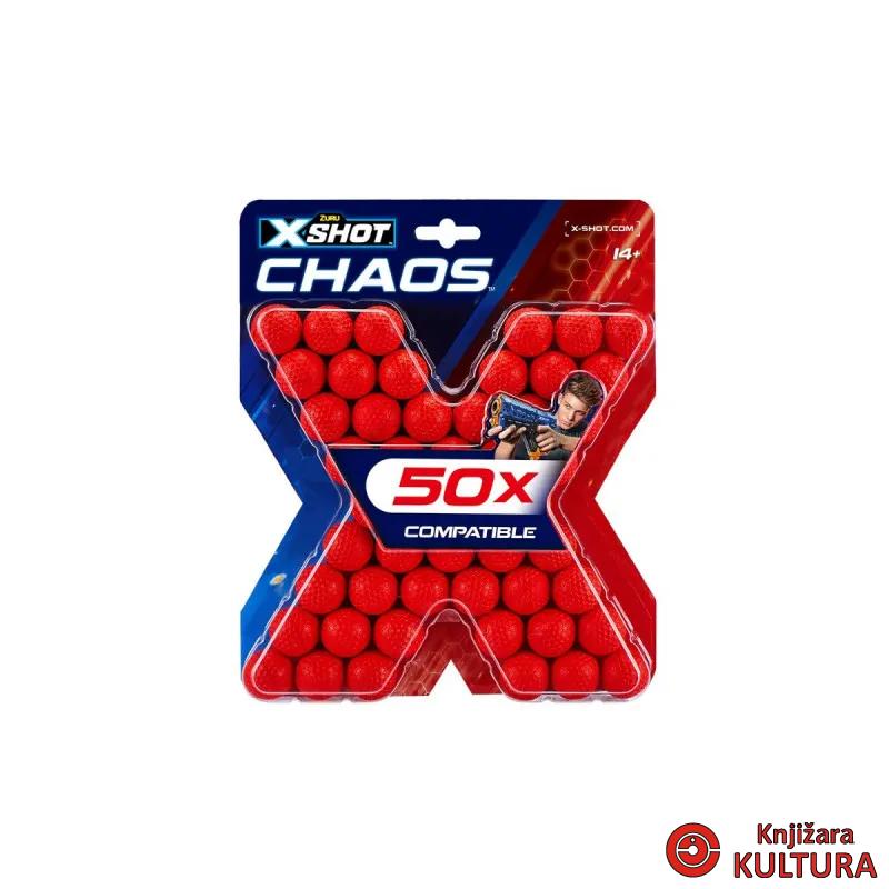 X-SHOT CHAOS MUNICIJA 50KOM 