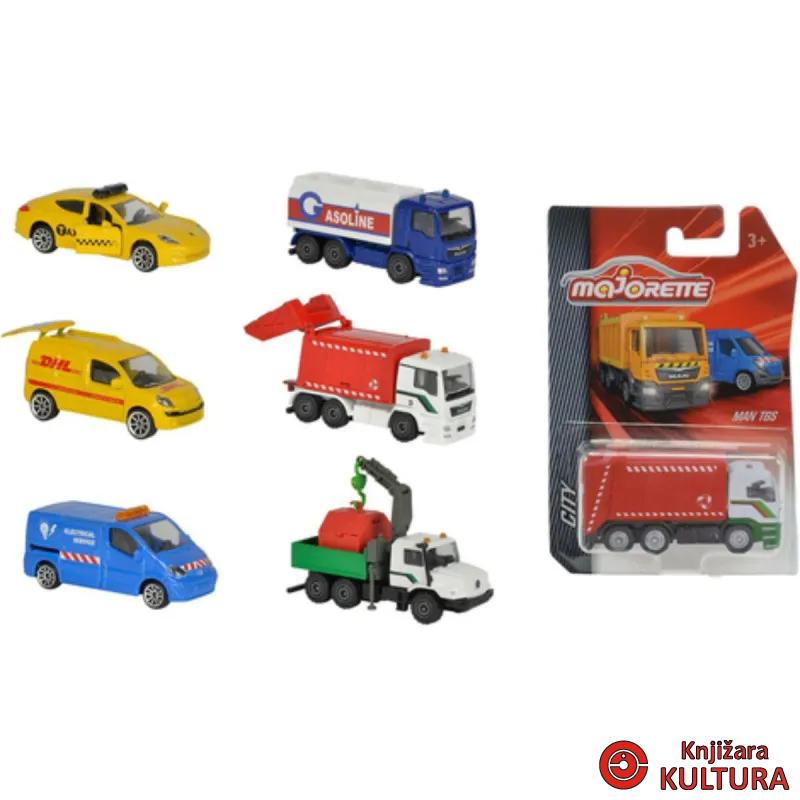 MAJORETTE CITY VOZILO 7.5CM ASST 