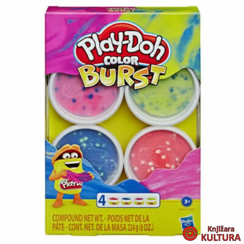 PLAY DOH COLOUR BURST ASST 