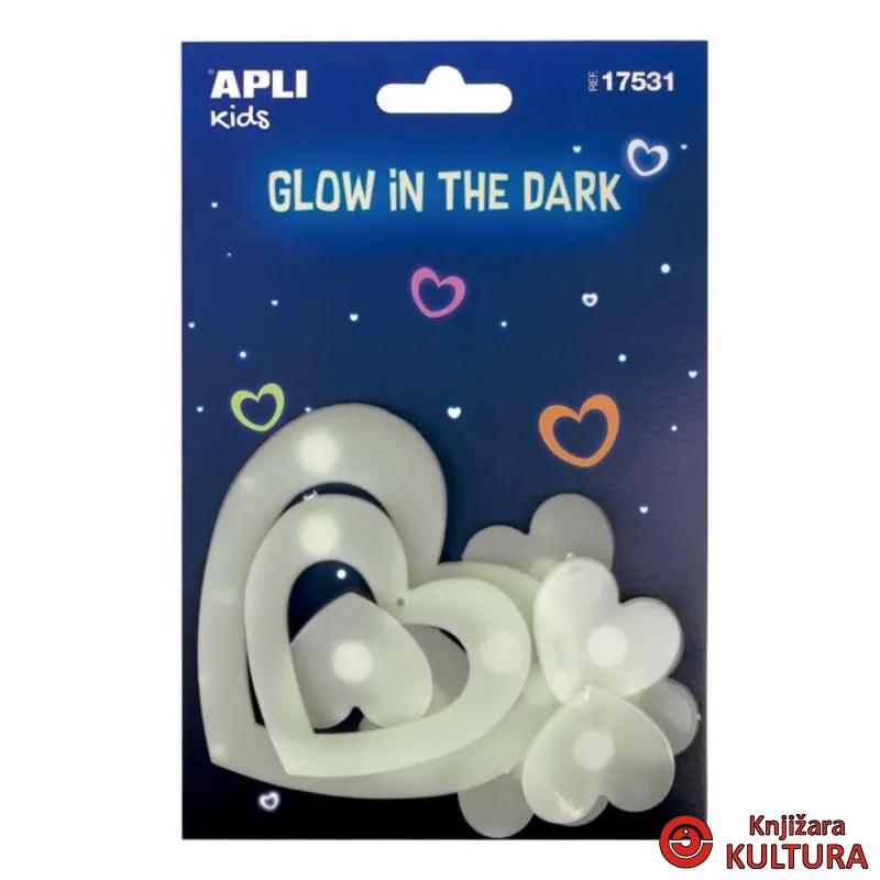 SVIJETLEĆA SRCA U MRAKU SET OD 9 